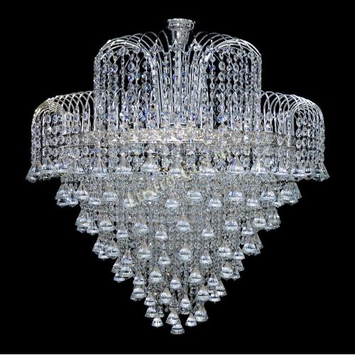 Люстра Агата №15 Конус в Воронеже Гусь Хрустальный