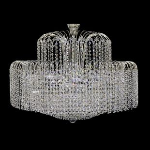 Подвесная люстра диаметр 65 см Люстра Агата №15 оптикон подвесная