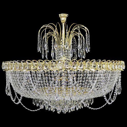 Люстра Хрустальный Каскад №12 Королевский в Воронеже Гусь Хрустальный