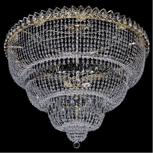 Люстра Хрустальный Каскад №17 3 яруса в Воронеже Гусь Хрустальный