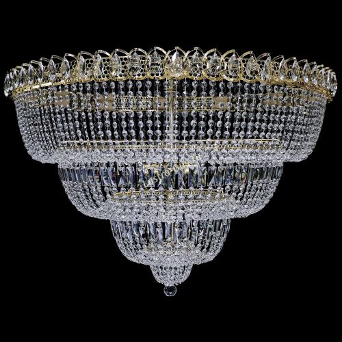 Люстра Хрустальный Каскад №17 3 яруса в Воронеже Гусь Хрустальный