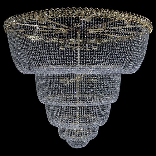 Люстра Хрустальный Каскад №48 5 ярусов в Воронеже Гусь Хрустальный