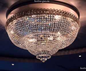 Люстра Водопад камень обтикон в Воронеже отзыв и фото покупателя