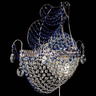  Бра Парусник №1 синяя