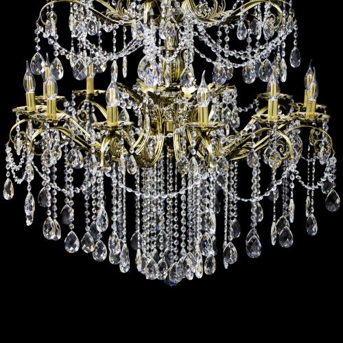 Люстра бронзовая Афина №21 в Воронеже Гусь Хрустальный