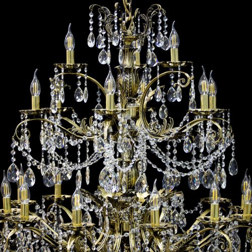 Люстра бронзовая Афина №21 в Воронеже Гусь Хрустальный