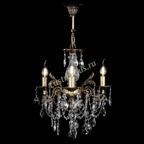 Люстра бронзовая Алфея №3/1 Баден в Воронеже Гусь Хрустальный
