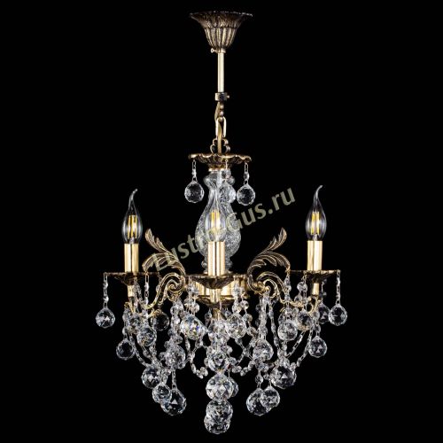 Люстра бронзовая Алфея №3/1 Шар в Воронеже Гусь Хрустальный