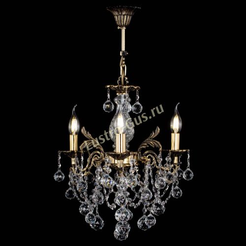 Люстра бронзовая Алфея №3/1 Шар в Воронеже Гусь Хрустальный