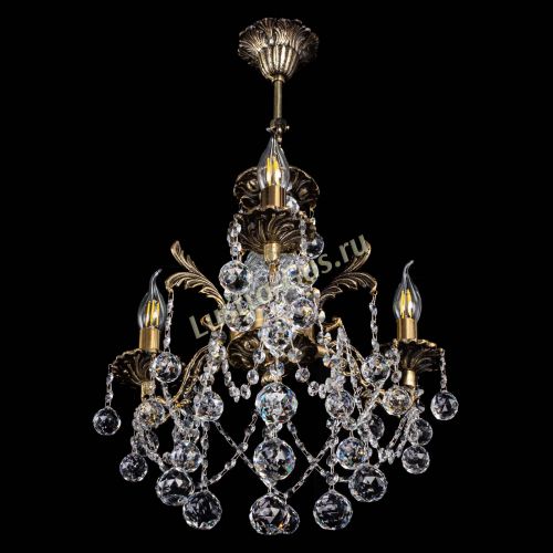Люстра бронзовая Алфея №3/1 Шар в Воронеже Гусь Хрустальный