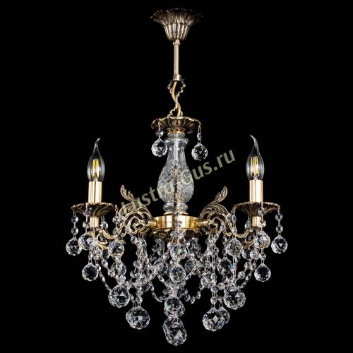 Люстра бронзовая Алфея №3/1 Шар в Воронеже Гусь Хрустальный