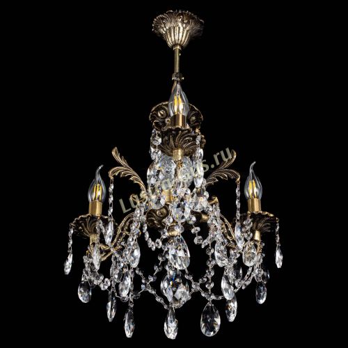 Люстра бронзовая Алфея №3/1 Журавлик в Воронеже Гусь Хрустальный