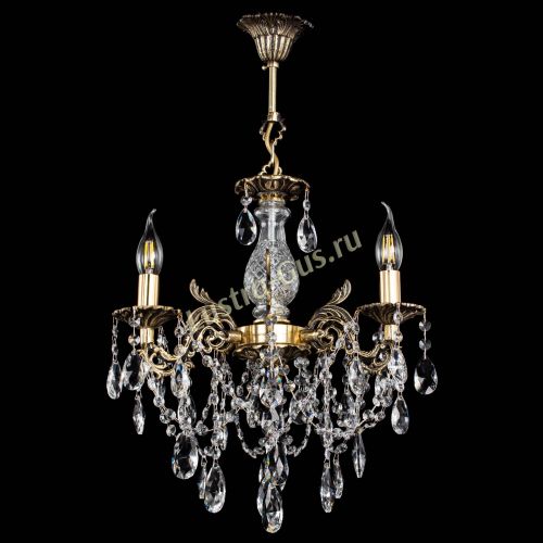 Люстра бронзовая Алфея №3/1 Журавлик в Воронеже Гусь Хрустальный