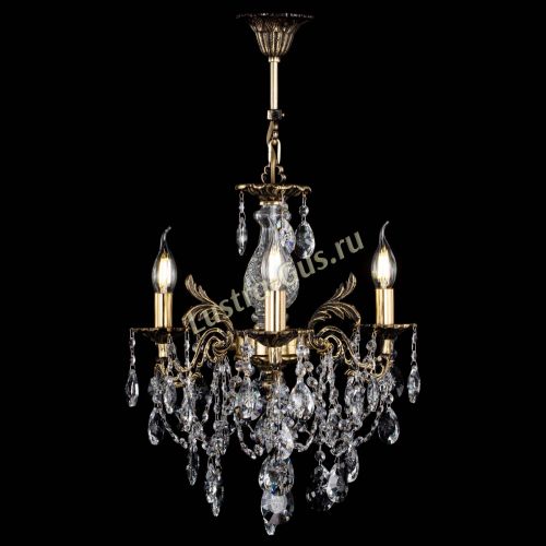 Люстра бронзовая Алфея №3/1 Звездочка в Воронеже Гусь Хрустальный