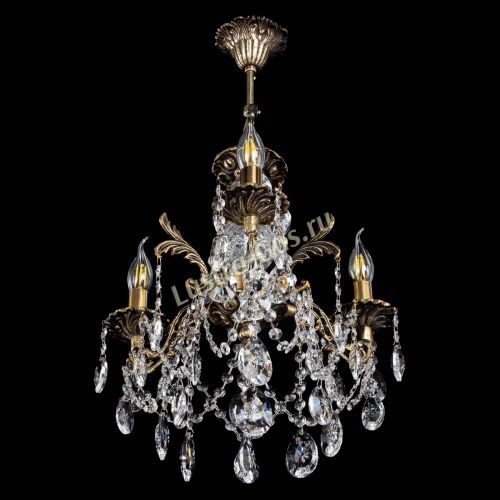 Люстра бронзовая Алфея №3/1 Звездочка в Воронеже Гусь Хрустальный