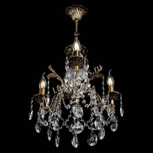 Люстра бронзовая Алфея №3/1 Звездочка в Воронеже Гусь Хрустальный