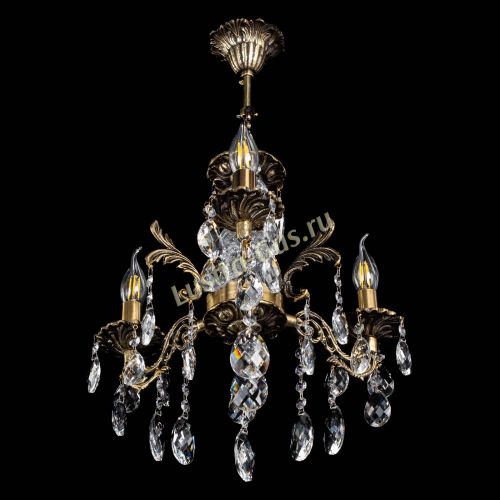 Люстра бронзовая Алфея №3/2 Баден в Воронеже Гусь Хрустальный