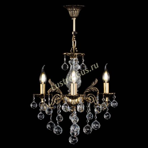 Люстра бронзовая Алфея №3/2 Шар в Воронеже Гусь Хрустальный