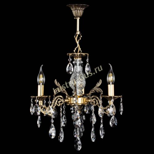 Люстра бронзовая Алфея №3/2 Звездочка в Воронеже Гусь Хрустальный