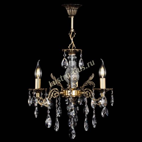 Люстра бронзовая Алфея №3/2 Звездочка в Воронеже Гусь Хрустальный