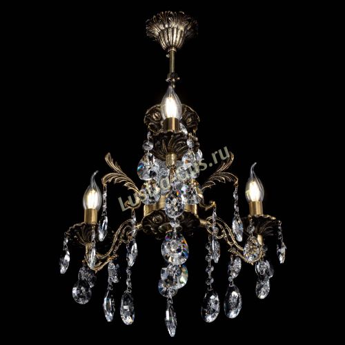 Люстра бронзовая Алфея №3/2 Звездочка в Воронеже Гусь Хрустальный