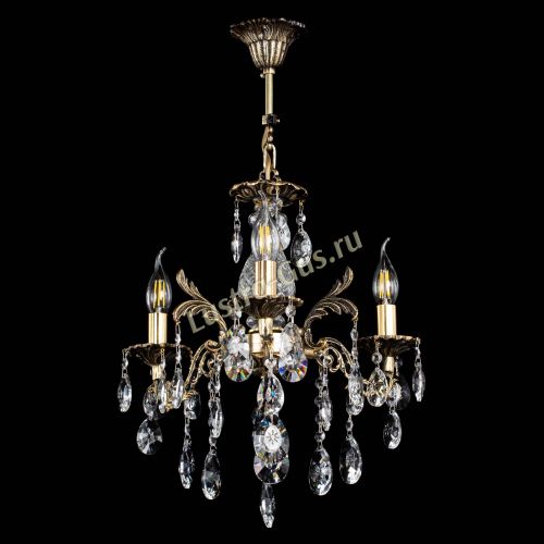 Люстра бронзовая Алфея №3/2 Звездочка в Воронеже Гусь Хрустальный