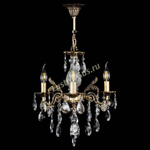 Люстра бронзовая Алфея №3/2 Звездочка в Воронеже Гусь Хрустальный