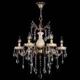 Люстра бронзовая Алфея №6 с камнем шар в Воронеже Люстра бронзовая Алфея №6 с камнем шар в Воронеже