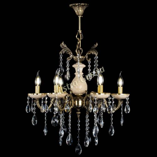 Люстра Алфея №6 с камнем журавлик в Воронеже Гусь Хрустальный