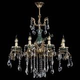 Люстра бронзовая Алфея Малахит №8 журавлик в Воронеже