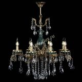 Люстра бронзовая Алфея Малахит №8 звездочка в Воронеже