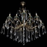 Люстра бронзовая Алфея Малахит №12 журавлик в Воронеже