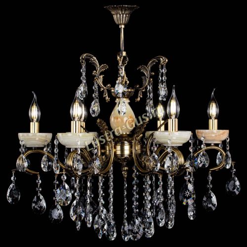 Люстра бронзовая Алфея Оникс №6/2 звездочка в Воронеже Люстра бронзовая Алфея Оникс №6/2 звездочка в Воронеже