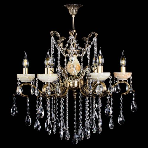 Люстра бронзовая Алфея Оникс №6 журавлик в Воронеже Гусь Хрустальный