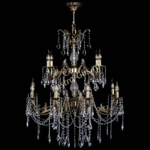  Люстра бронзовая Кассандра Алфея №12 журавлик