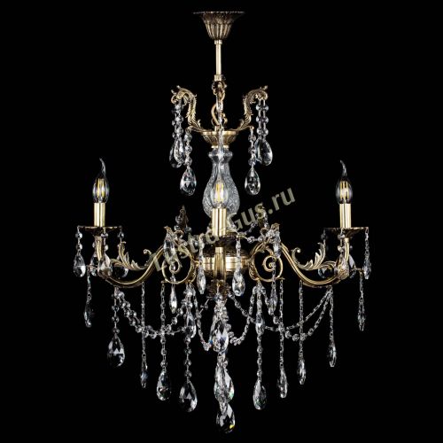 Люстра бронзовая Кассандра Алфея №3/1 журавлик в Воронеже Гусь Хрустальный