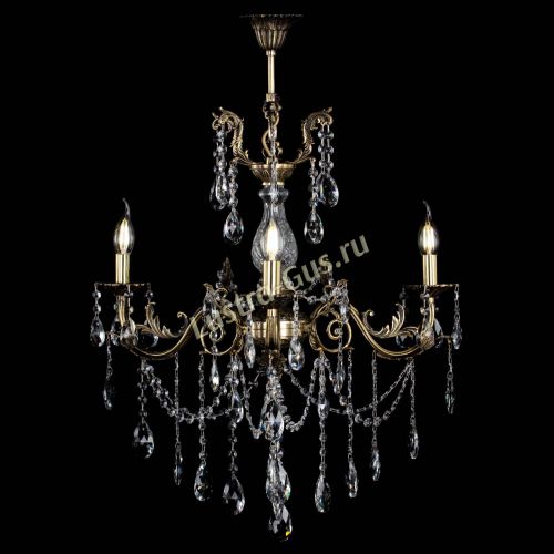 Люстра бронзовая Кассандра Алфея №3/1 журавлик в Воронеже Гусь Хрустальный