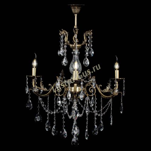 Люстра бронзовая Кассандра Алфея №3/1 звездочка в Воронеже Гусь Хрустальный