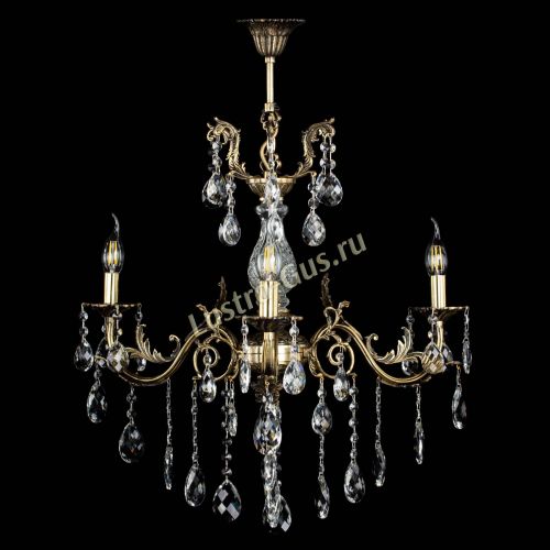 Люстра бронзовая Кассандра Алфея №3/2 баден в Воронеже Гусь Хрустальный