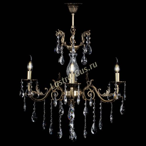 Люстра бронзовая Кассандра Алфея №3/2 журавлик в Воронеже Гусь Хрустальный