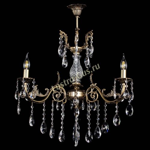 Люстра бронзовая Кассандра Алфея №3/2 журавлик в Воронеже Гусь Хрустальный