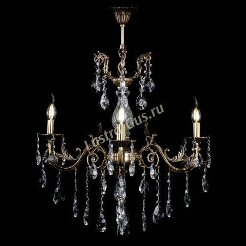 Люстра бронзовая Кассандра Алфея №3/2 звездочка в Воронеже Гусь Хрустальный