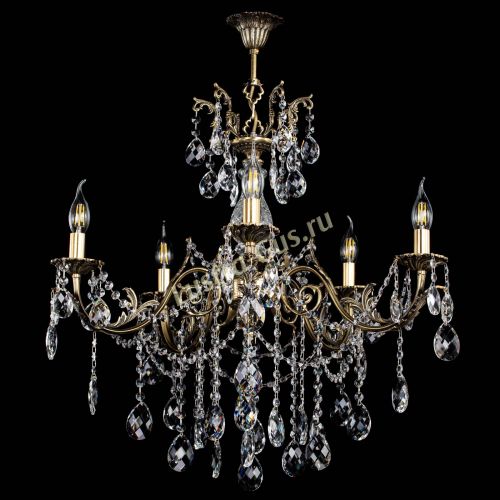 Люстра бронзовая Кассандра Алфея №5/1 баден в Воронеже Гусь Хрустальный