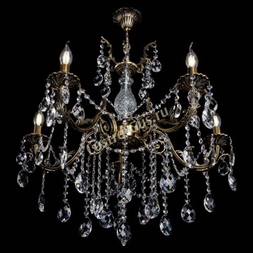 Люстра бронзовая Кассандра Алфея №5/1 баден в Воронеже Гусь Хрустальный