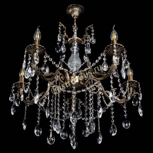 Люстра бронзовая Кассандра Алфея №5/1 журавлик в Воронеже Гусь Хрустальный