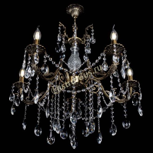 Люстра бронзовая Кассандра Алфея №5/1 журавлик в Воронеже Гусь Хрустальный