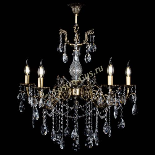 Люстра бронзовая Кассандра Алфея №5/1 звездочка в Воронеже Гусь Хрустальный