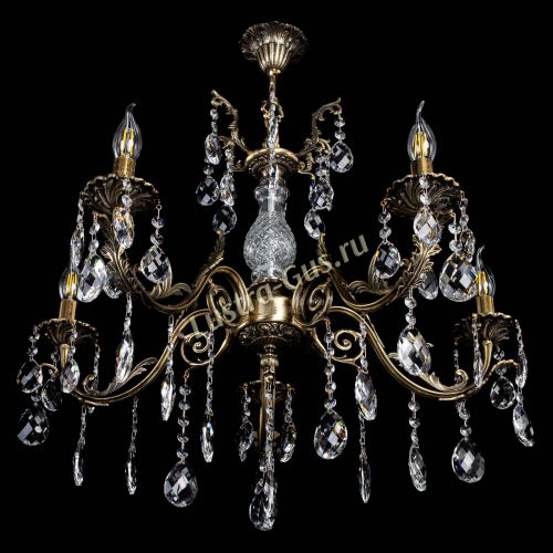 Люстра бронзовая Кассандра Алфея №5/2 баден в Воронеже Гусь Хрустальный