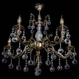 Люстра бронзовая Кассандра Алфея №5/2 шар в Воронеже