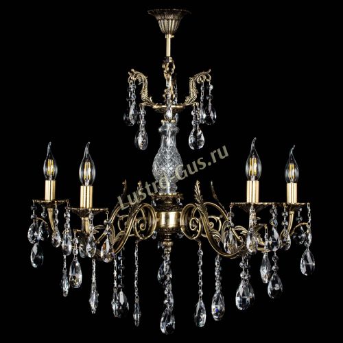 Люстра бронзовая Кассандра Алфея №5/2 журавлик в Воронеже Гусь Хрустальный